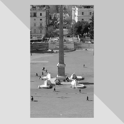Emanuele Squizza | Ritorno a Roma - Fontana dei Leoni